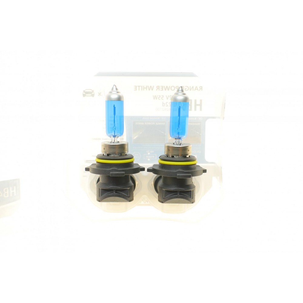 Автолампа HB4/9006 12V 55W P22d Range Power White (4500K) (к-кт 2шт.)
