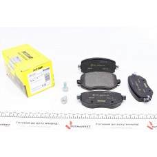 Колодки гальмівні (передні) Renault Megane IV 15- (TRW) Q+