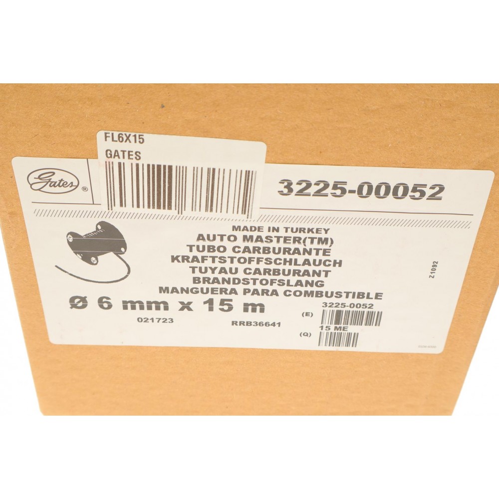 Шланг паливний (d=6.0mm) бухта 15м (3225-00052)