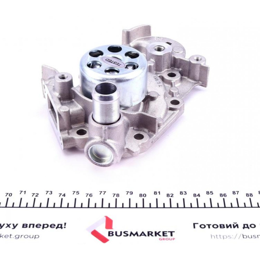 Помпа води Renault Clio II/III 1.2 99-10/Nissan Kubistar 1.2 04- (6 лоп) (HD підшипник) (43/44 Kw)