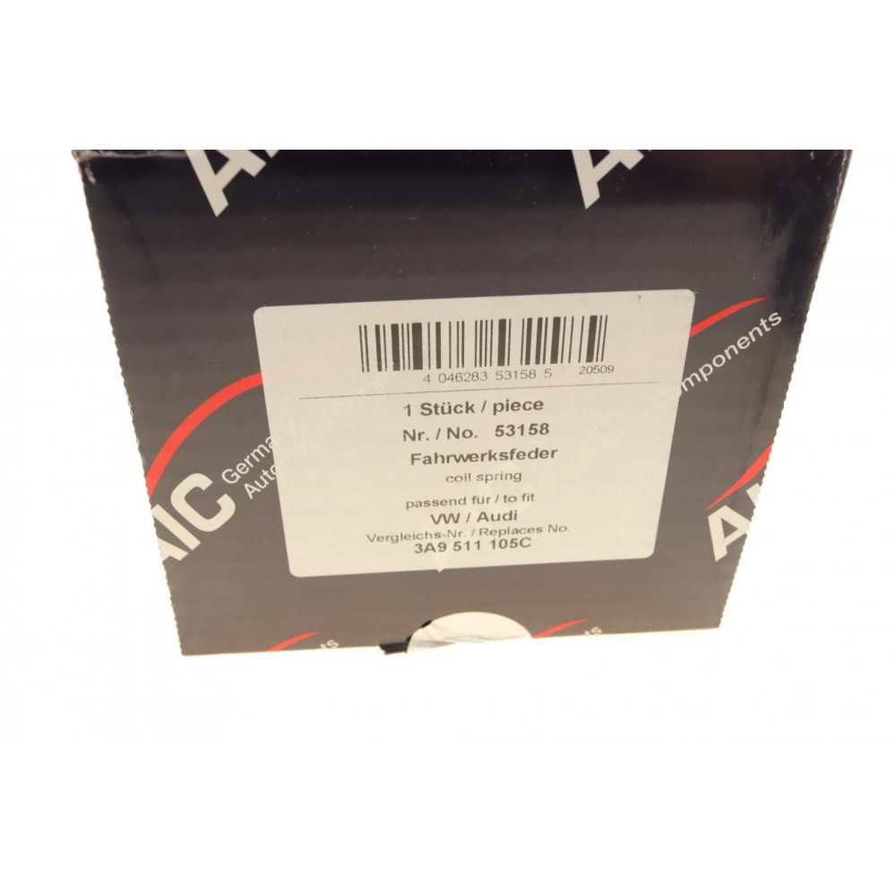 Пружина (задня) VW Passat B3/B4 1.6-2.0/1.9TD/TDI/2.8 VR6 93-97 (знято з виробництва)