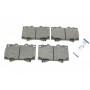 Колодки гальмівні (передні) Toyota Land Cruiser 100 98-07/Prado 02-10/Lexus LX 98-08