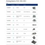 Набір адаптерів №48-60 для станції ATX по заміні оливи в АКПП (13 шт.)
