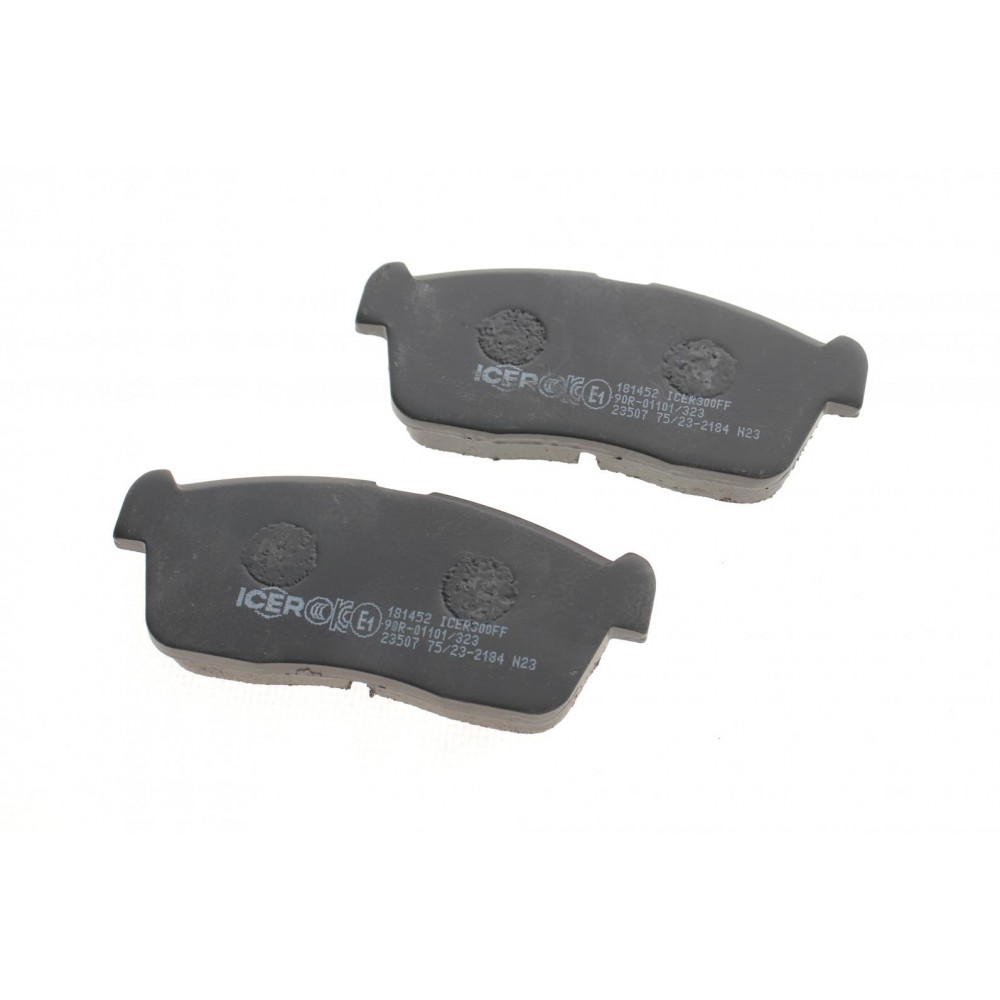 Колодки гальмівні (передні) Chevrolet Cruze 00-08/Subaru Justy 07-/Suzuki Ignis 00-/Nissan Pixo 09-