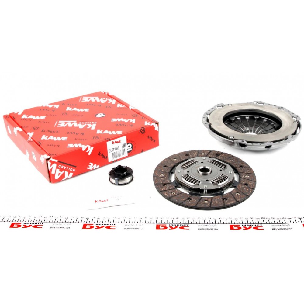 Комплект зчеплення VW Caddy 2.0SDI 03- (d=220mm) (+вижимний)