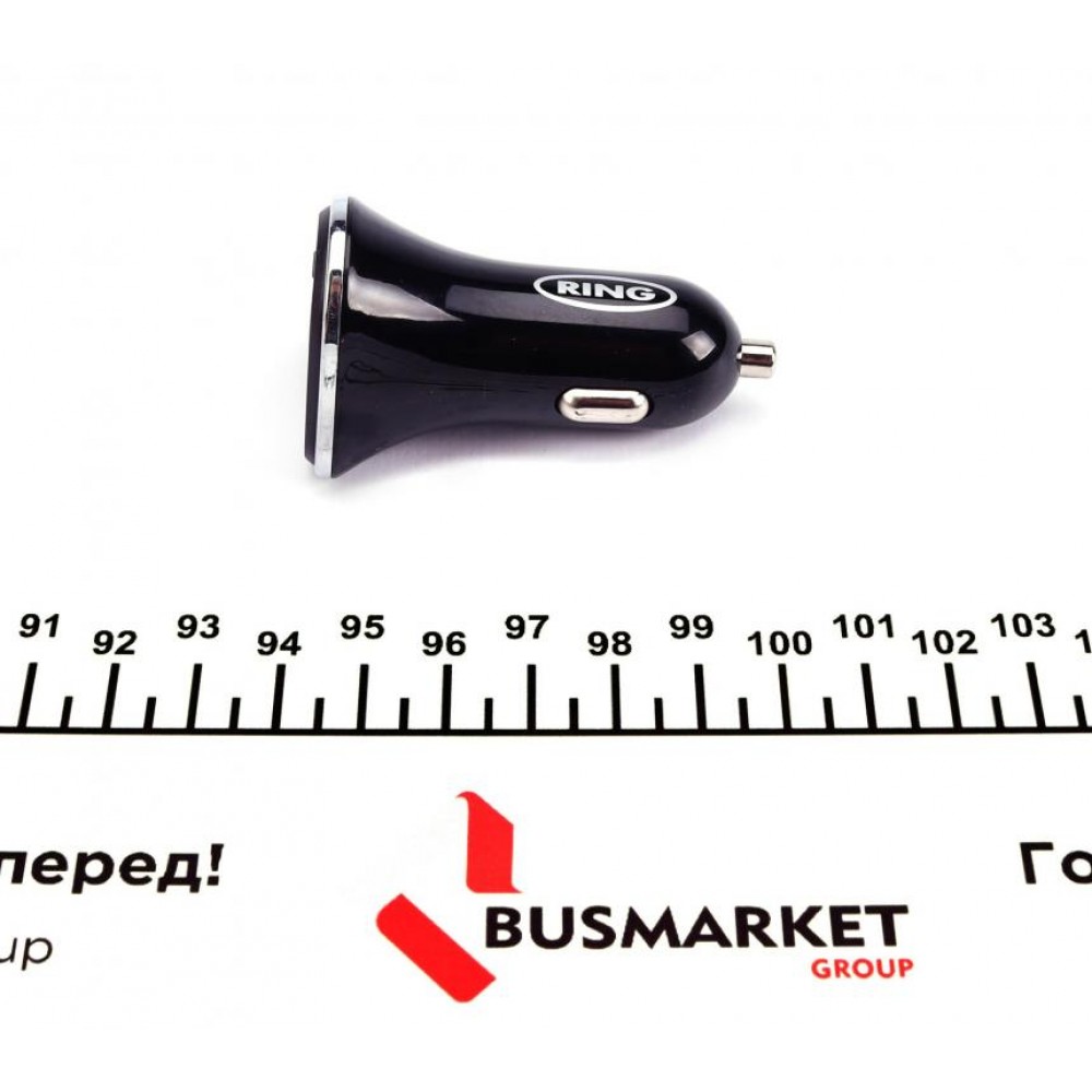 Адаптер USB в автомобільний прикурювач (2 входу/2.5A)