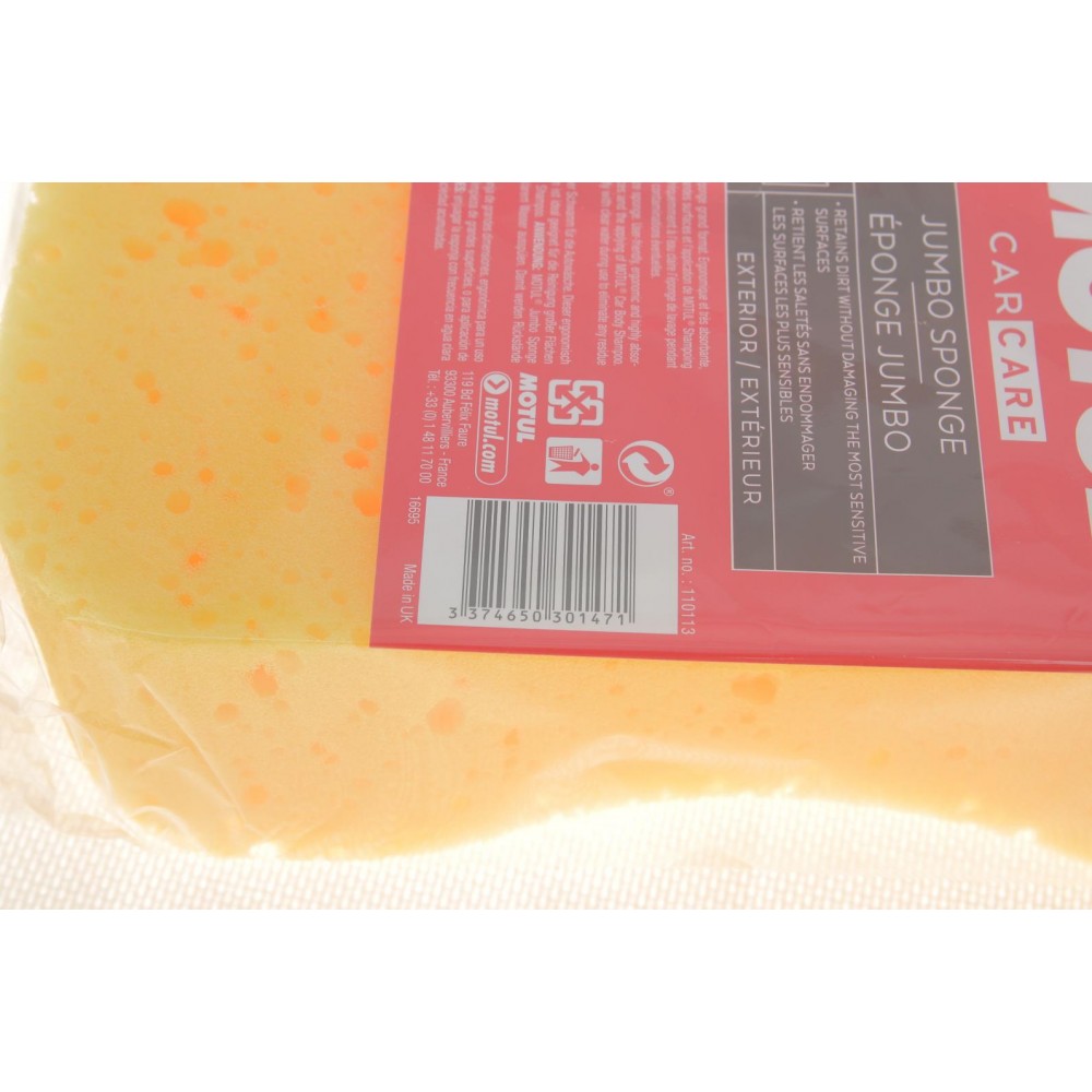 Мочалка для миття авто CAR CARE Jumbo Sponge (110113) знято з виробн