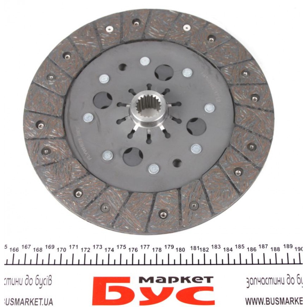 Комплект зчеплення Fiat Doblo 1.9 JTD 01- (d=228mm) (+вижимний)