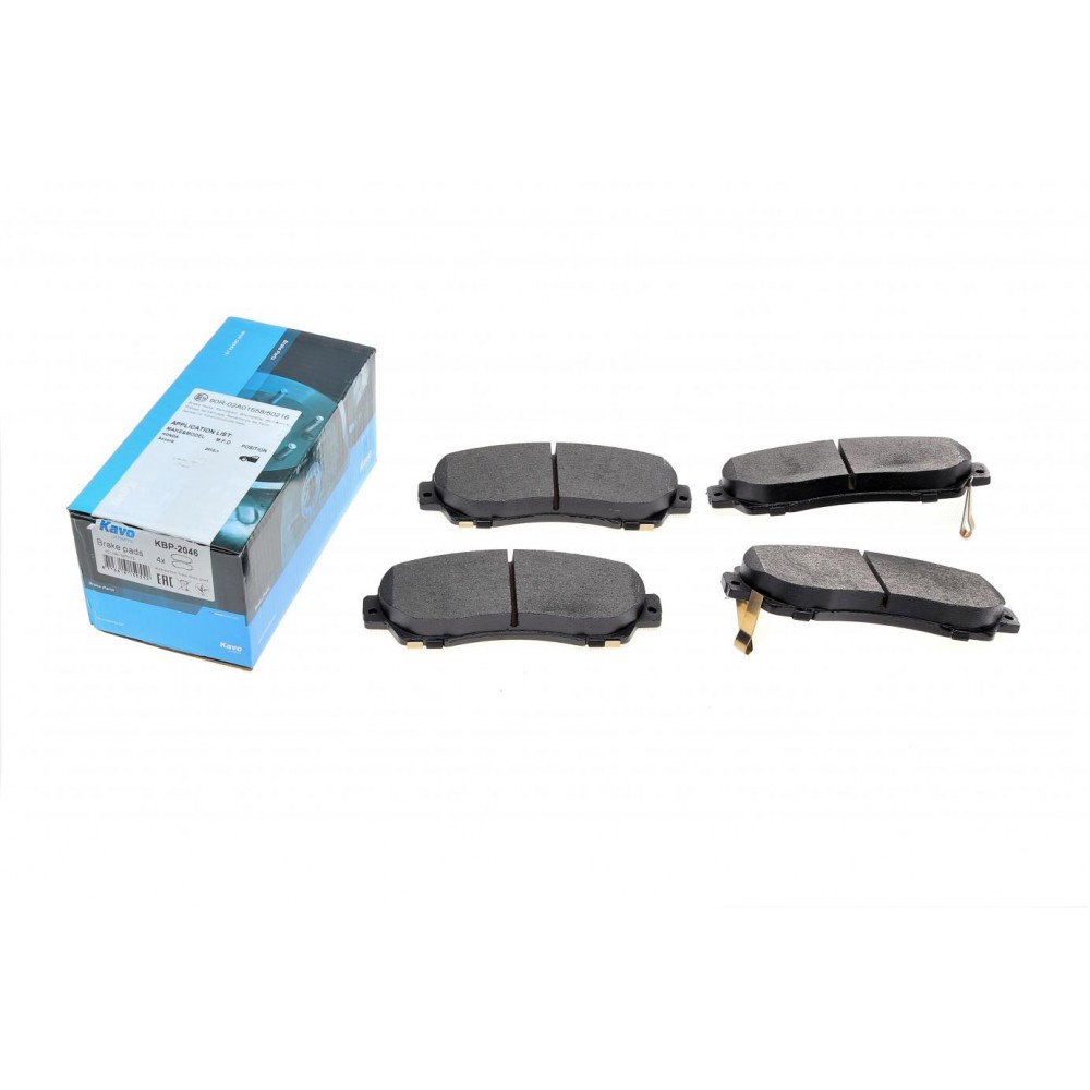 Колодки гальмівні (передні) Honda CR-V IV 1.6-2.4i 12- (Akebono)