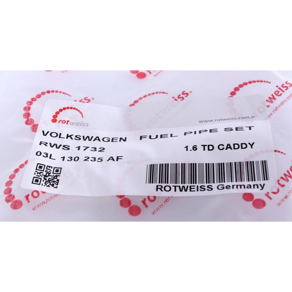 Шланг зливний VW Caddy III 1.6TDI 09-