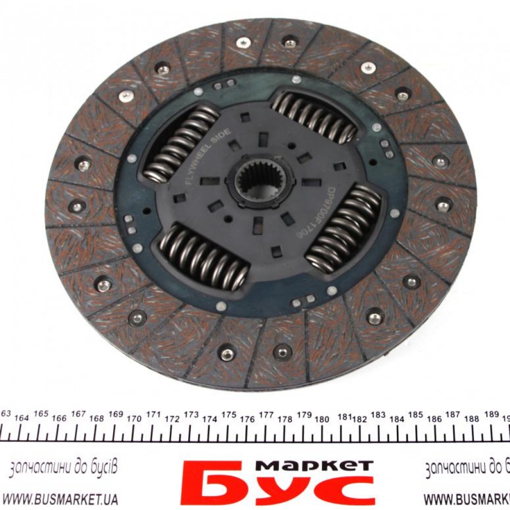 Комплект зчеплення Ford Transit 2.0DI 00- (d=254mm)