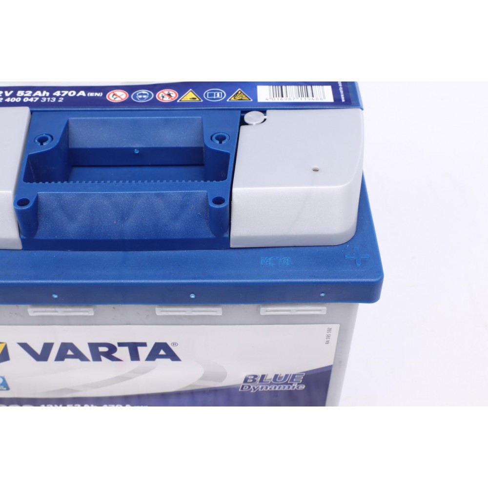 Акумуляторна батарея 52Ah/470A (207x175x190/+R/B13) Blue Dynamic C22