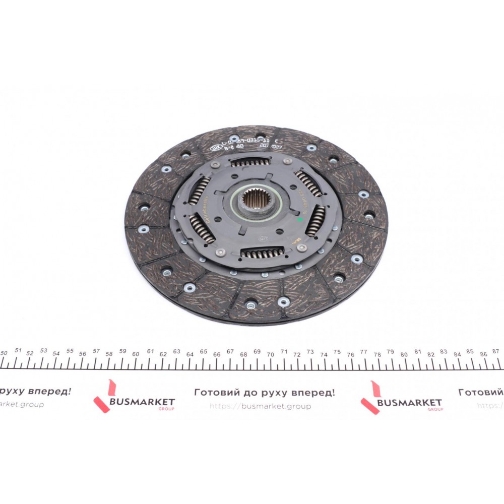 Диск зчеплення Audi A4/A6/VW Passat 1.9 TDI 96-08 (d=228mm)