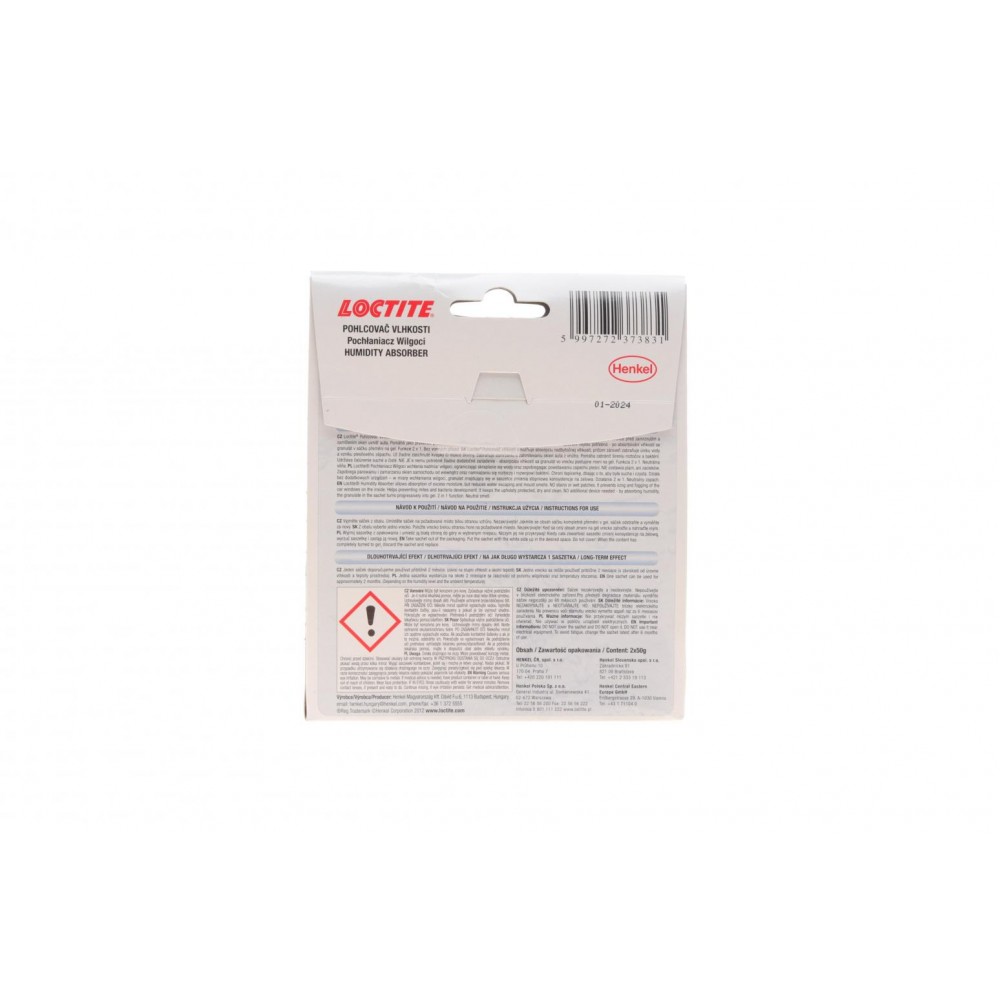 LOCTITE HUMIDITY ABSORBER, Засіб для поглинання вологи (50гр) (к-кт)