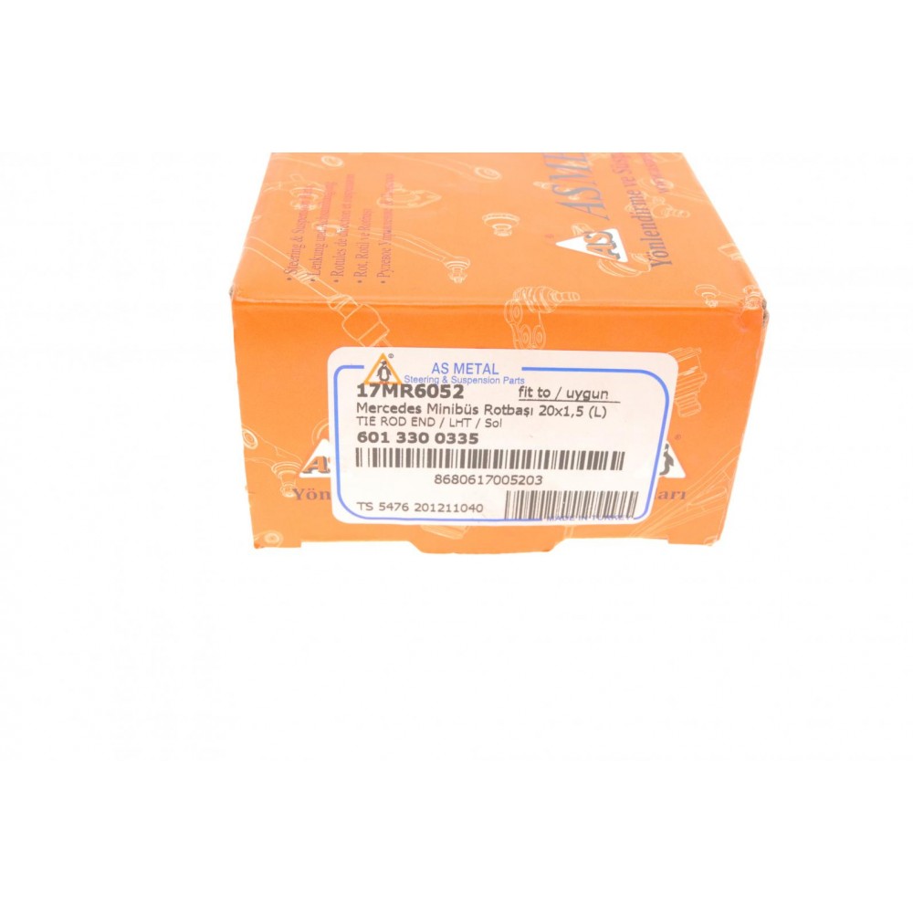 Наконечник тяги рульової (L) MB 207-310D/Daf/LDV (d=20mm)