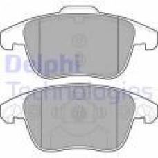 Колодки гальмівні (передні) Citroen C4 09-/C4 Grand Picasso 06-13/Peugeot 3008 11-16/5008 09-17