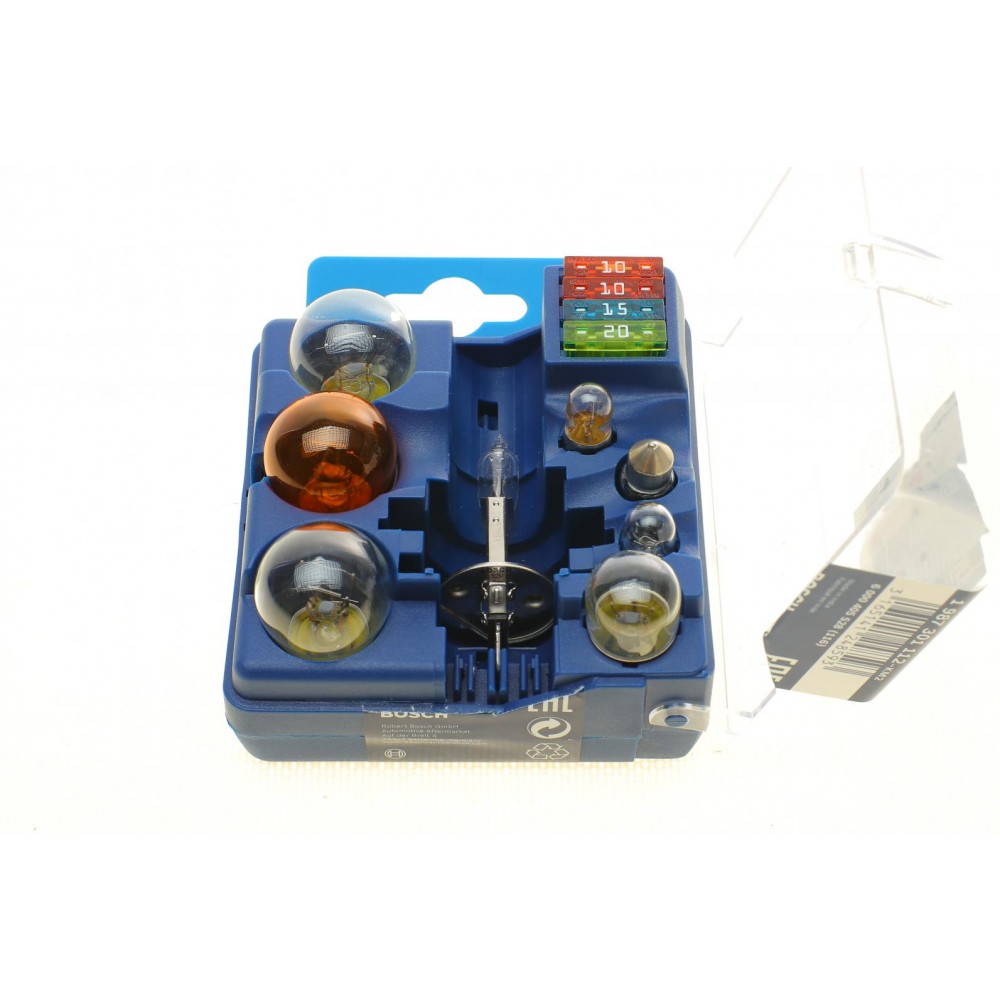 Комплект лампочок H1 12V (H1, C5W, P21W, PY21W, R5W, T4W, W5W, P21/5W, запобіжник 10A/15A/20A)