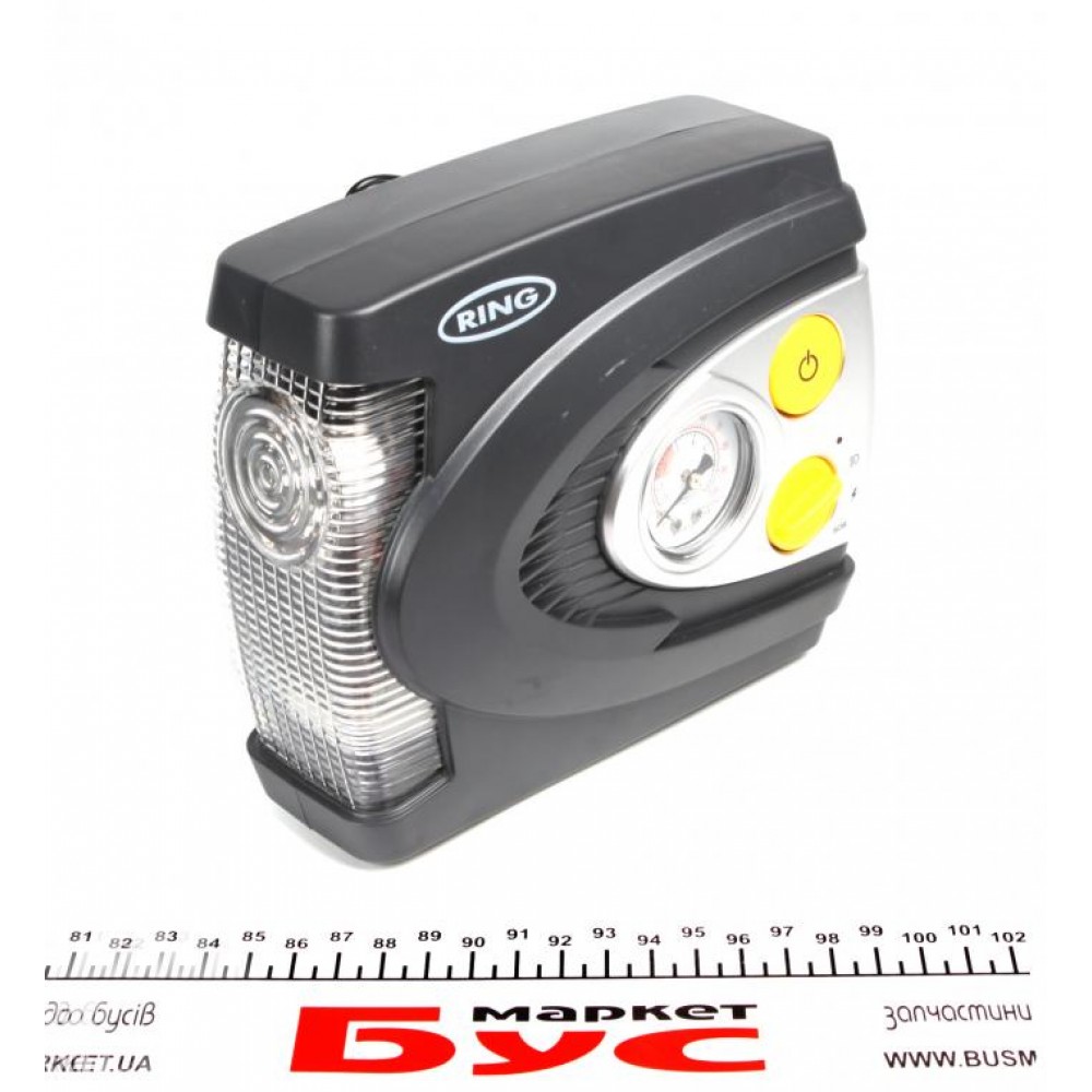 Компресор автомобільний 12V/85W/6.9 BAR (Ліхтар/аналоговий манометр PSI/бар) (не постачається)