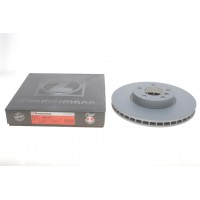 Диск гальмівний (передній) BMW X5 (E70) 06-13/X6 (E71/E72) 07-14 (332x30) (з покриттям) (вентильований)