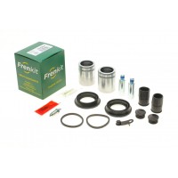 Ремкомплект супорта (переднього) VW T5/T6 03- (d=44mm) (+2 поршня/направляюча) (Ate) SuperKit