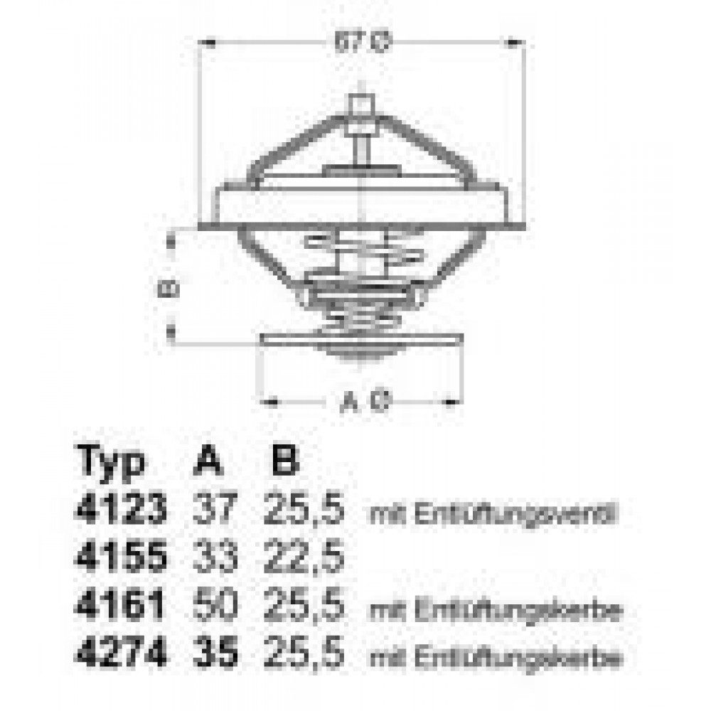 Термостат Audi A4/A6/80/100 2.4-2.8/VW Passat 2.5TDI/2.8 V6 (більше не постачається)