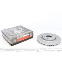 Диск гальмівний (задній) Audi A8 02-10/VW Phaeton 02-16 (280x22) (з покриттям) (вентильований)