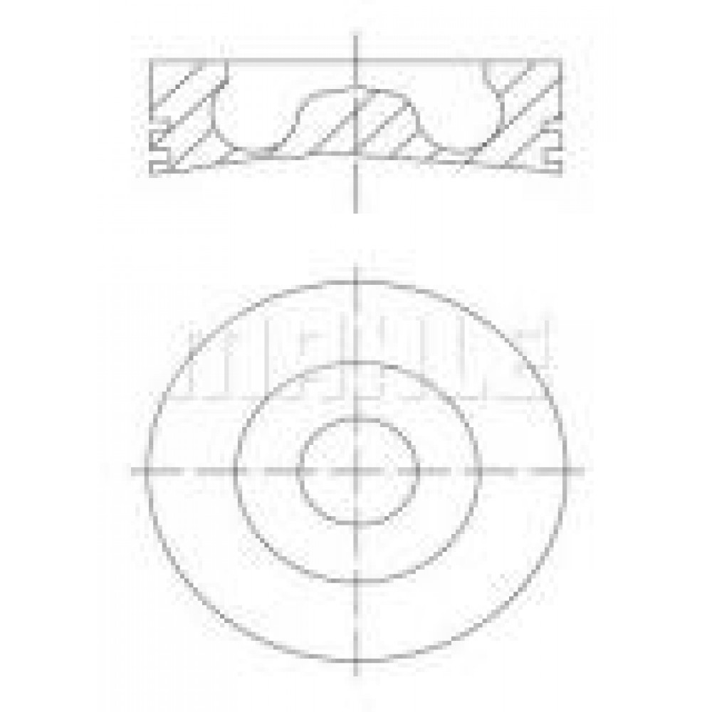 Поршень Ford Transit 2.2TDCi 06-14 (86.01mm/STD)