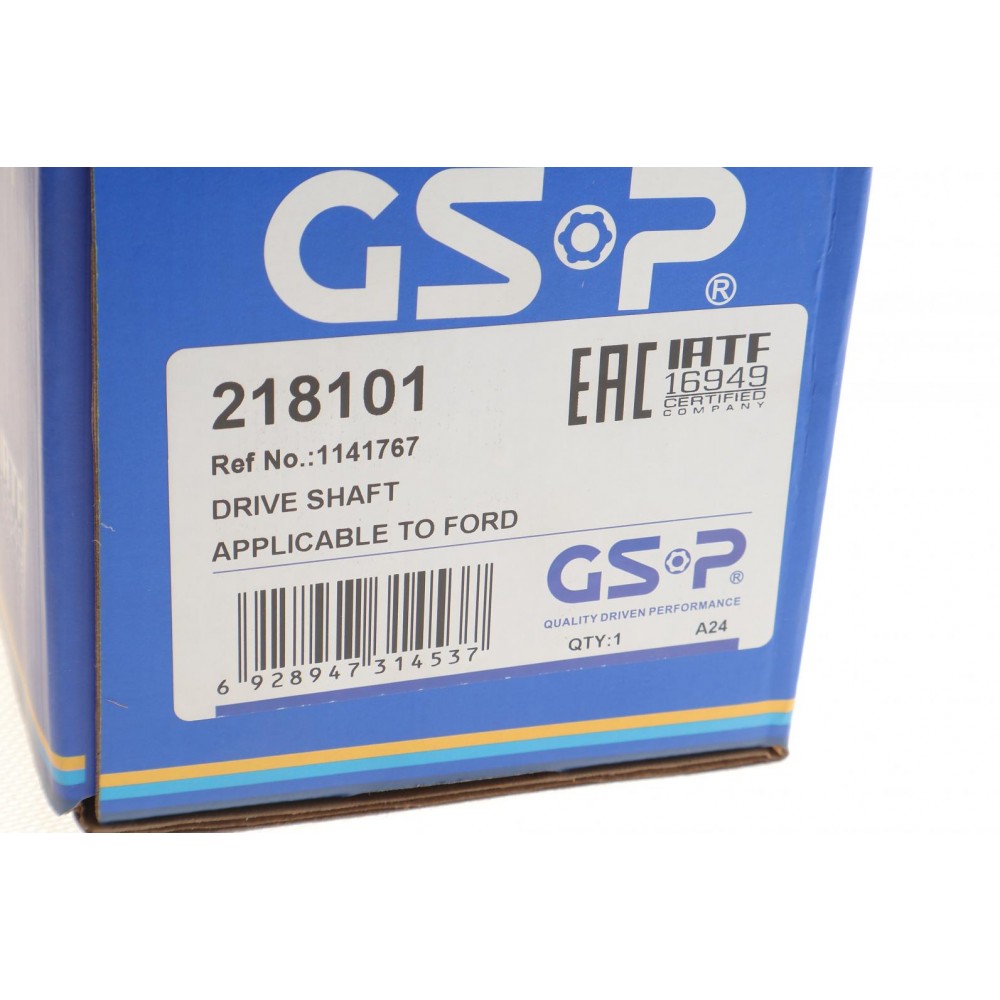Піввісь (передня) Ford Focus 1.6-2.0 98-04 (L) (25x26x613)