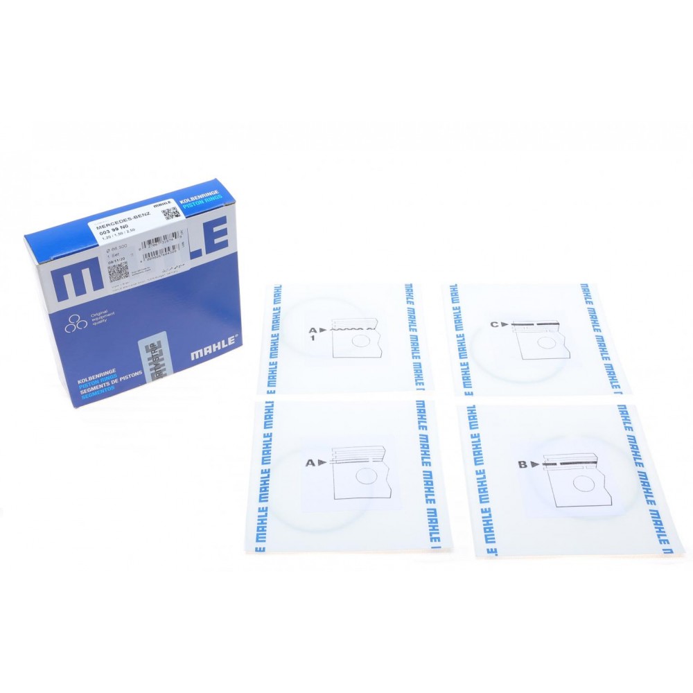 Кільця поршневі Smart 0.7 03- (66.50mm/STD) (1.2-1.5-2.5)