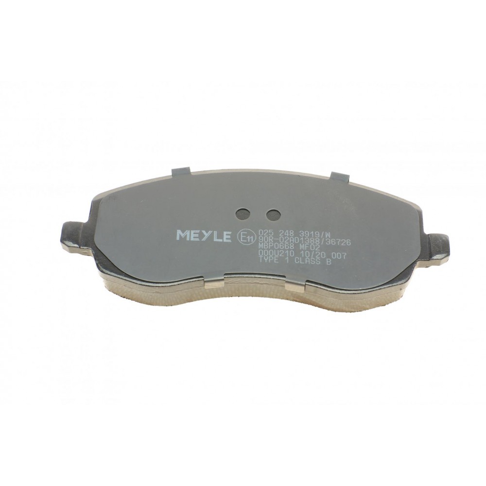Колодки гальмівні (передні) Citroen C8/Peugeot 807 2.0/2.2 HDi 06-
