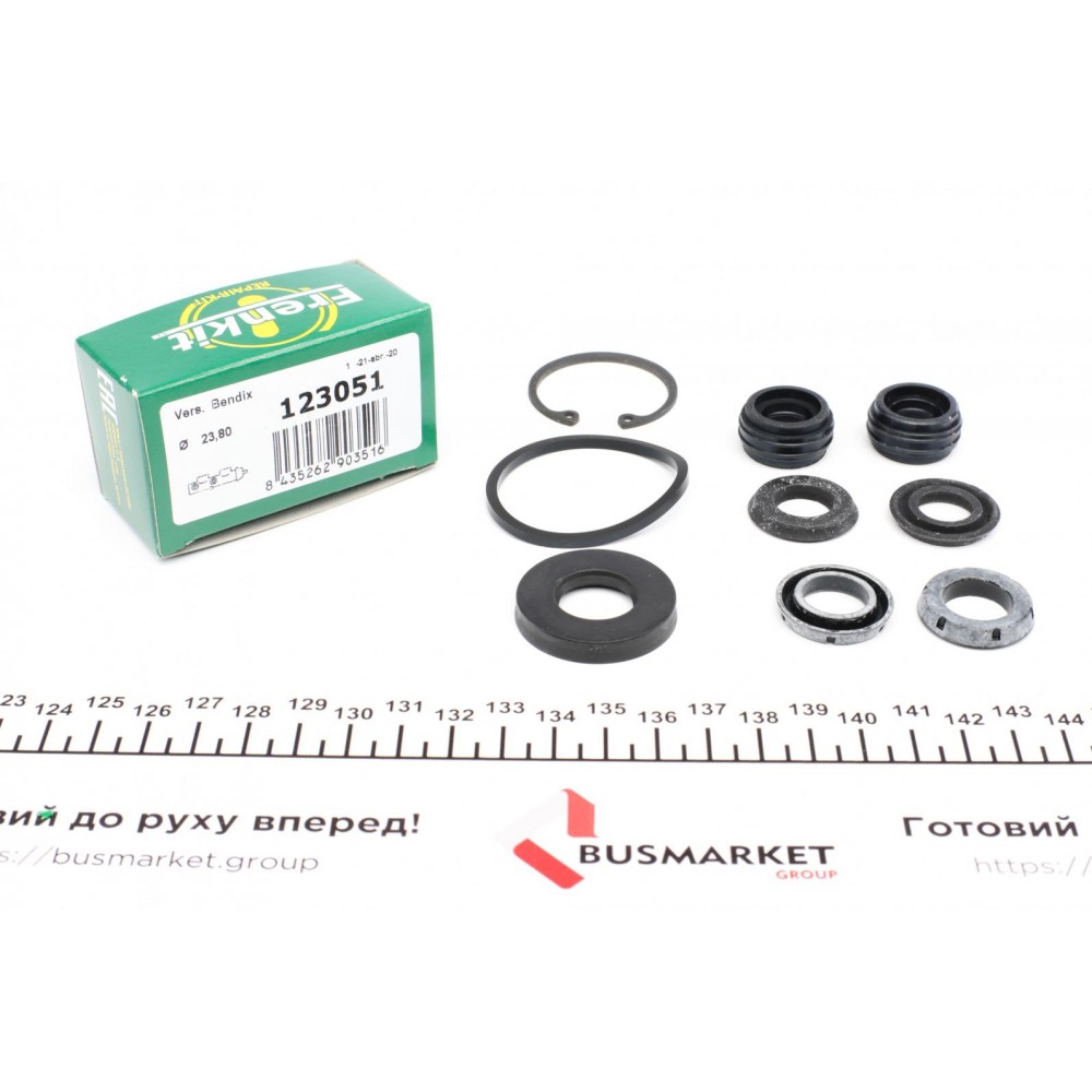 Ремкомплект циліндра гальмівного (головного) Ford Focus 98-04 (-ABS) (d=23,8mm) Bdx