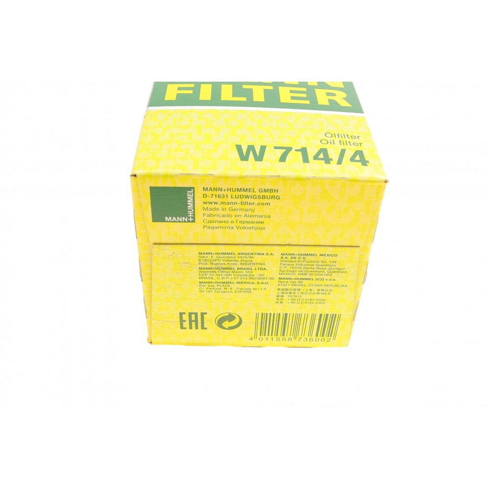 Фільтр масляний Fiat Doblo 1.9D/JTD 00-/Ducato 1.9D 87-94/Punto 1.9D/JTD 99-09/JCB 400-Serie 11-16