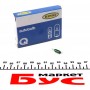 Автолампа W1.2W 12V 1.2W W2x4.6d (без цоколя, зелена)