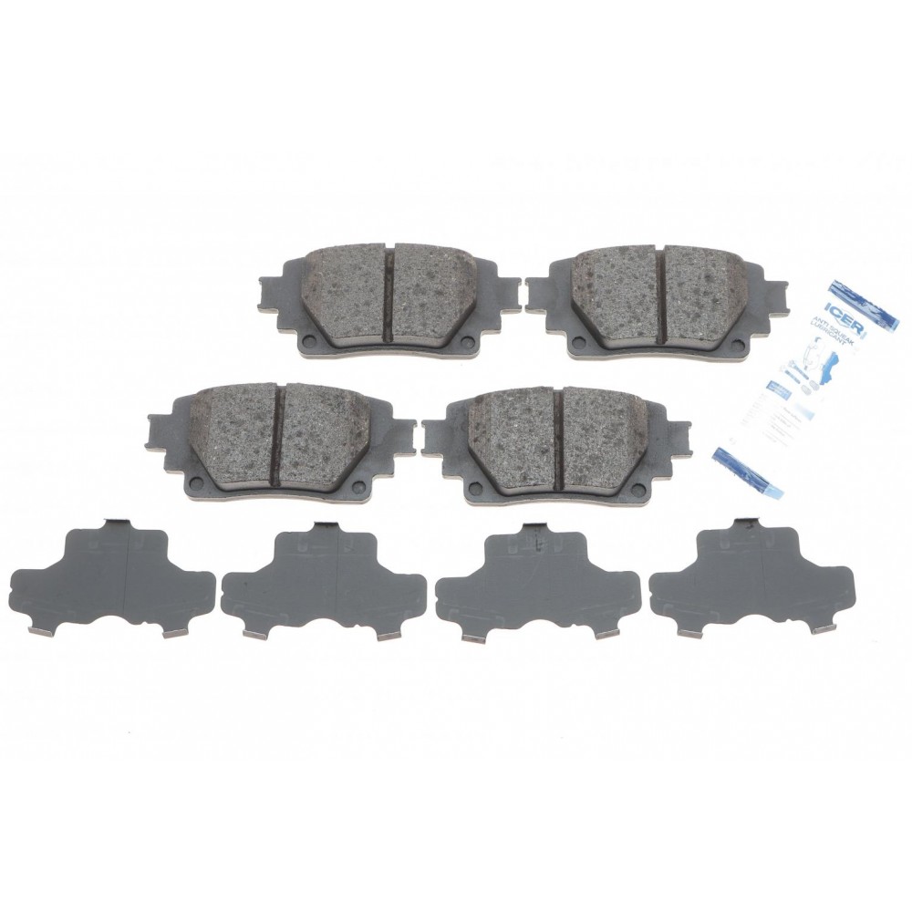 Колодки гальмівні (задні) Toyota Rav4 18-/Corolla XII/Highlander 19-/Suzuki Across 20-/Lexus UX 18-