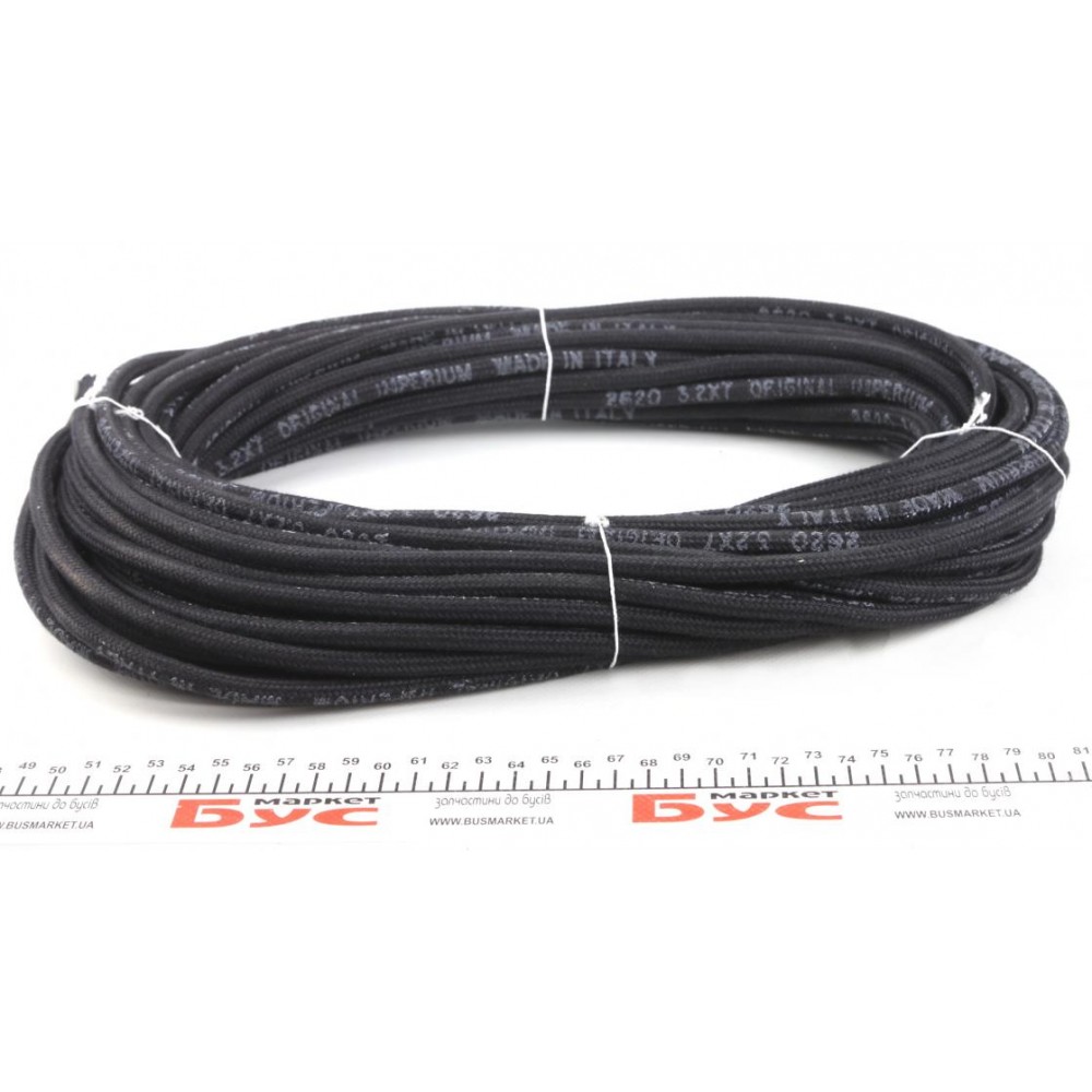 Шланг паливний (d=3.2mm) бухта 25м (з оплеткой)