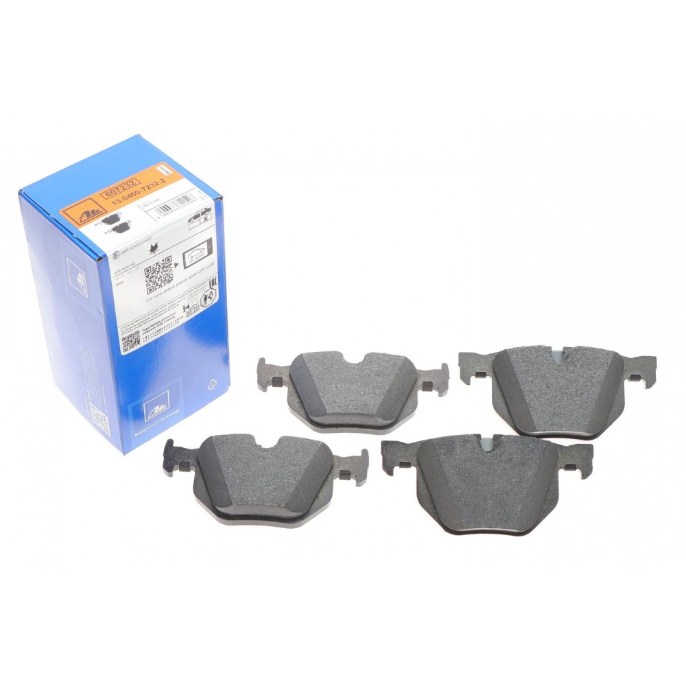 Колодки гальмівні (задні) BMW X5 (E70) 06-13/(F15/F85) 13-18/X6 (E71/E72) 08-14/(F16/F86) 14-19 (Ate)
