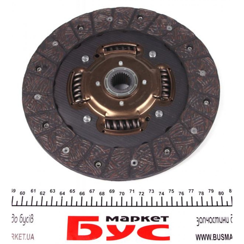 Комплект зчеплення Renault Kangoo/Clio II/Logan 1.5DCI 01- (d=215mm) (+вижимний)