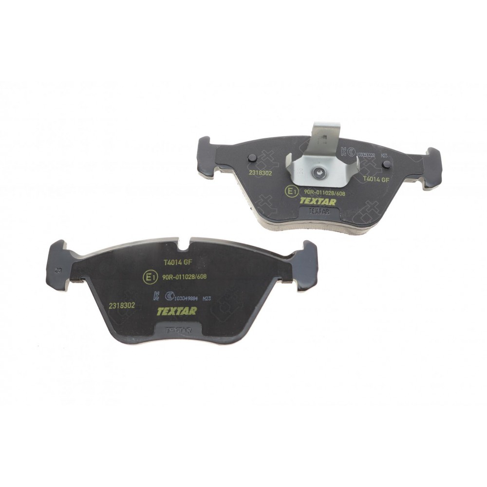 Колодки гальмівні (передні) BMW 3 (E46) 98-07/ X3 (E83)03-11 (Teves) Q+