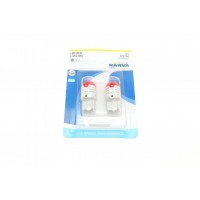 Автолампа W21W 12V 21W W3x16d (LED) (червона) (к-кт 2шт)
