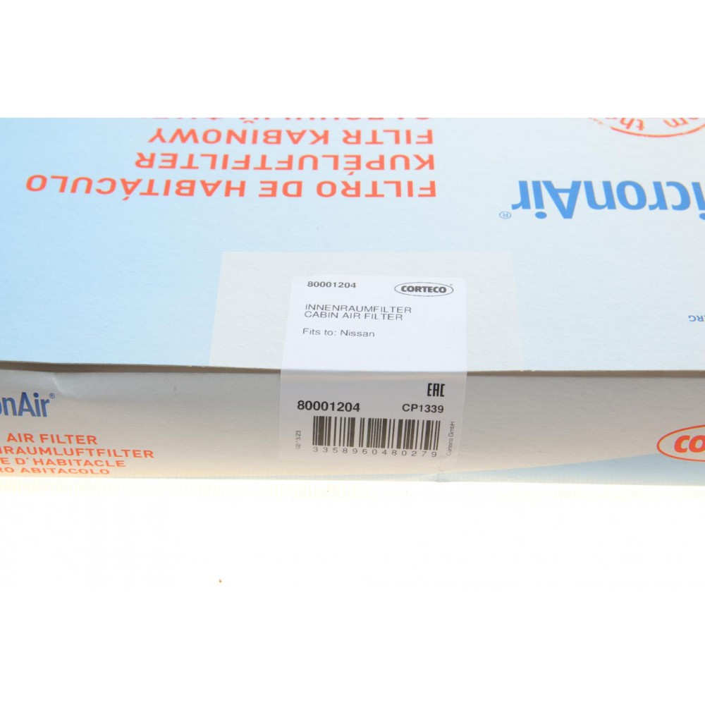 Фільтр салону Nissan Murano II 2.5/3.5dCi 08-14