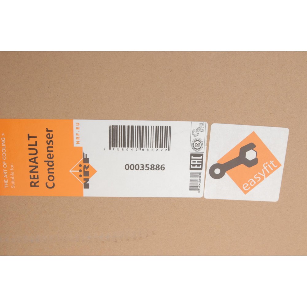 Радіатор кондиціонера Nissan Micra/Renault Clio 1.2/1.5dCi 03-