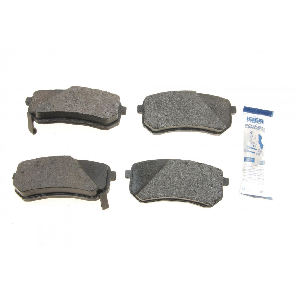 Колодки гальмівні (задні) Hyundai i10 07-16/Kia Picanto 04-/Ray 11-