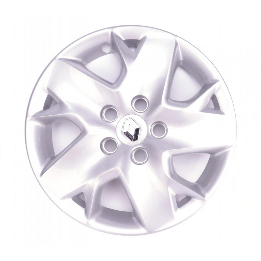 Ковпак диска колісного Renault Scenic/Megane 09- R16 silver clair