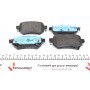 Колодки гальмівні (задні) Mazda 6 2.0/2.5 12- (Trw) (з датчиком)