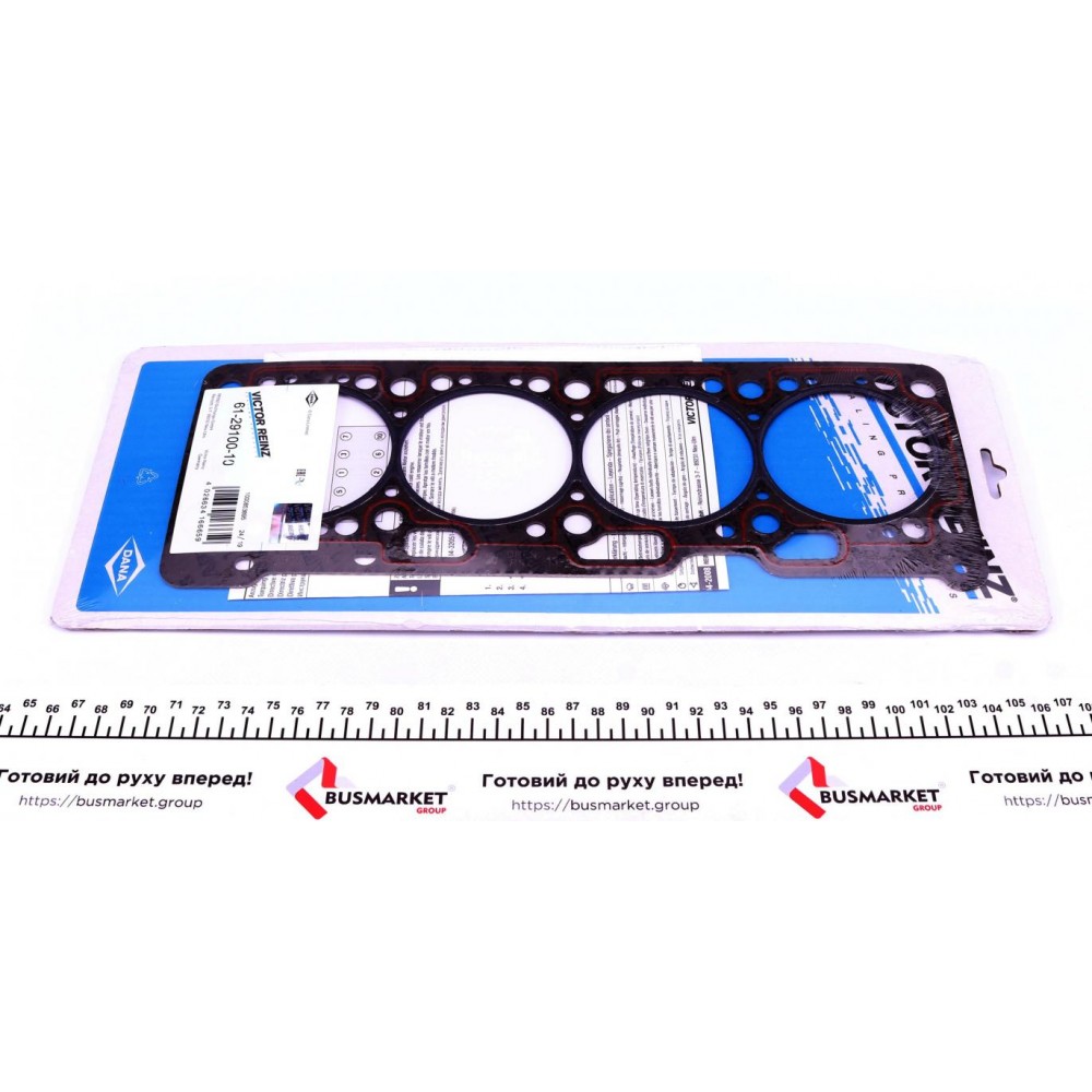 Прокладка ГБЦ VW Golf III/Jetta III/Seat Cordoba 1.6i 93-02, Ø77,50mm, 1.75mm