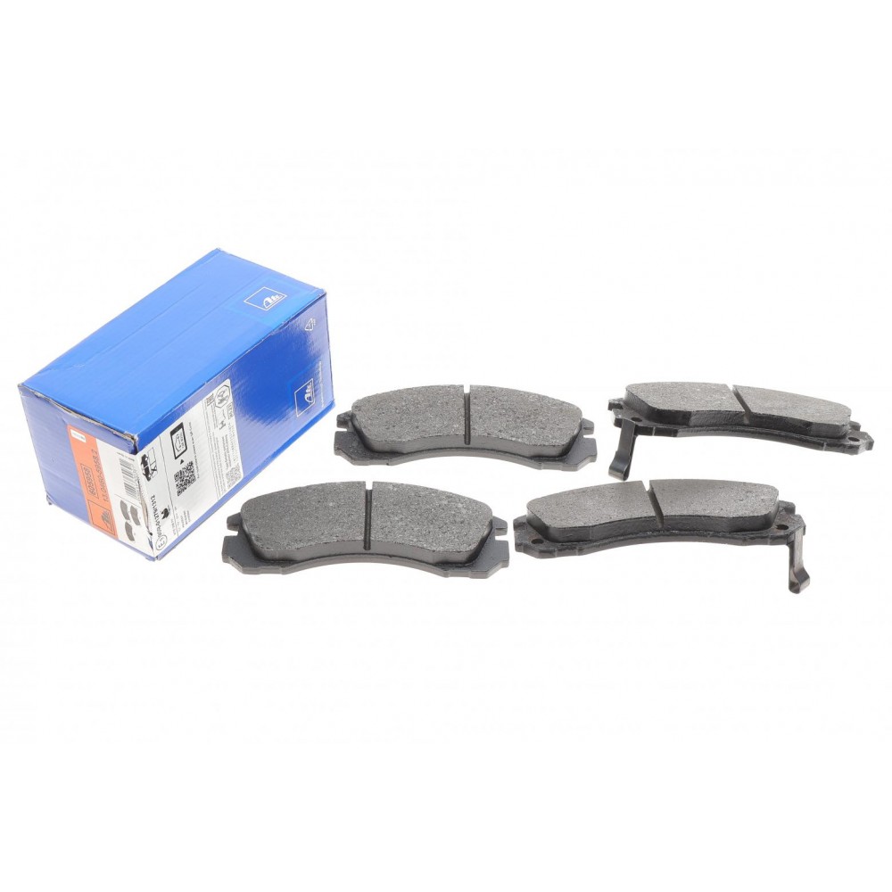 Колодки гальмівні (передні) Mitsubishi Outlander 03-/Lancer 94-/Galant/Pajero 88-03/Peugeot 4007 07- (Akebono)