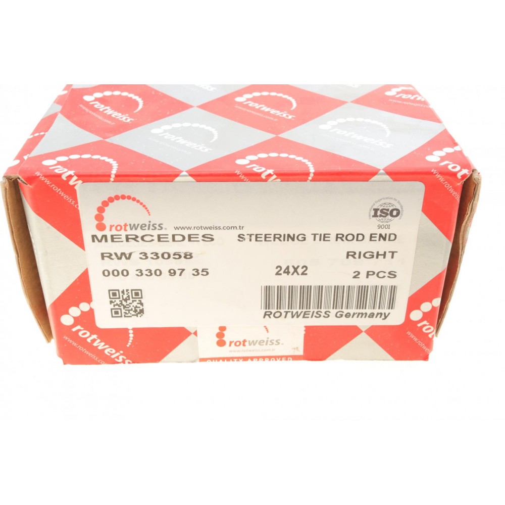 Наконечник тяги рульової (R) MB 609 (d=24mm)