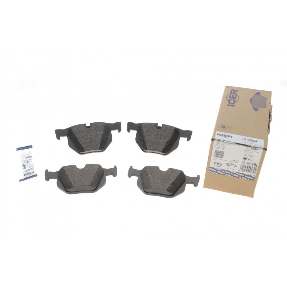 Колодки гальмівні (задні) BMW 5 (E60/E61) 02-10/6 (E63/E64) 04-10