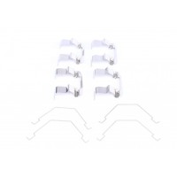 Планка супорта (переднього) прижимна (к-кт) Mazda 323/626 91-02 (Akebono)