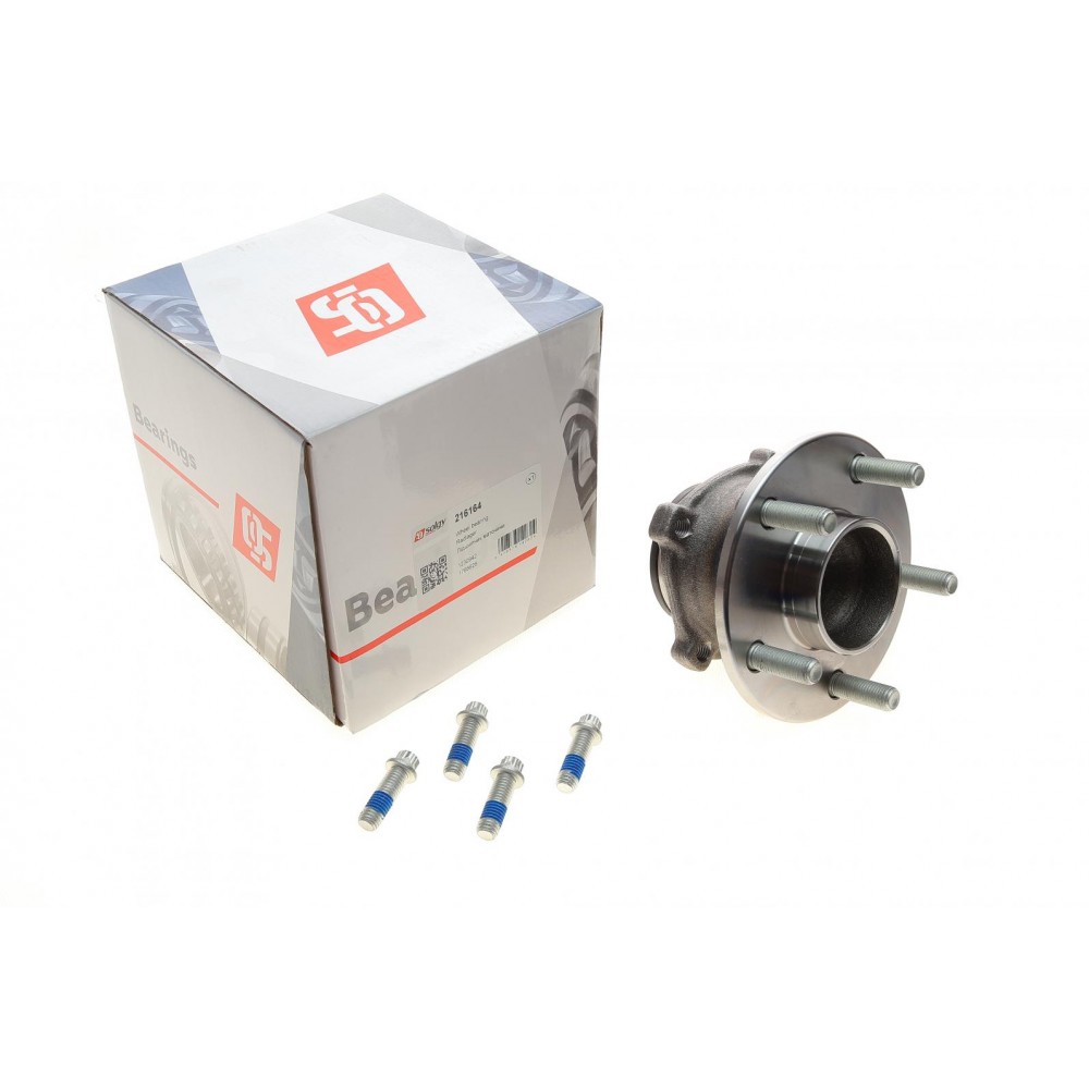 Підшипник маточини (задньої) Ford Focus II 04-12/C-MAX 07-12 (+ABS) (к-кт)